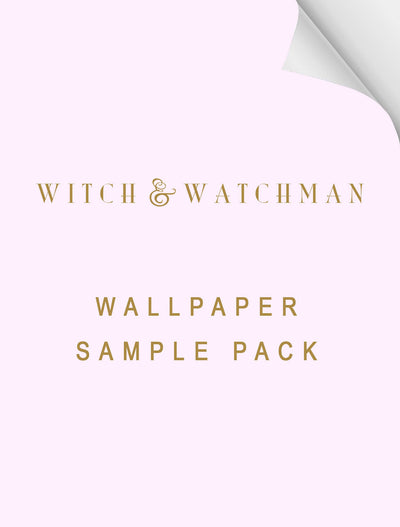 Witch and watchman mixed wallpaper sample box