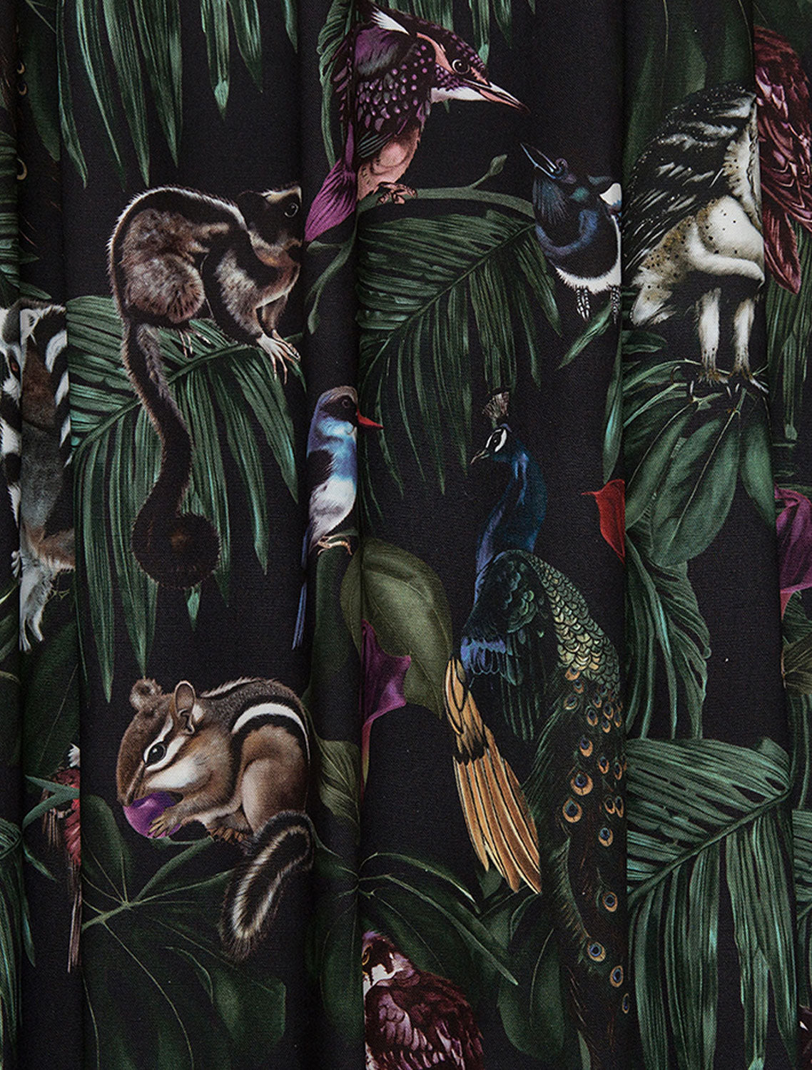 Witch and Watchman | Amazonia Dark Luxury Fabric